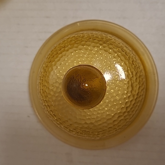 Vintage Amber Lidded Canister - Picture 9 of 16